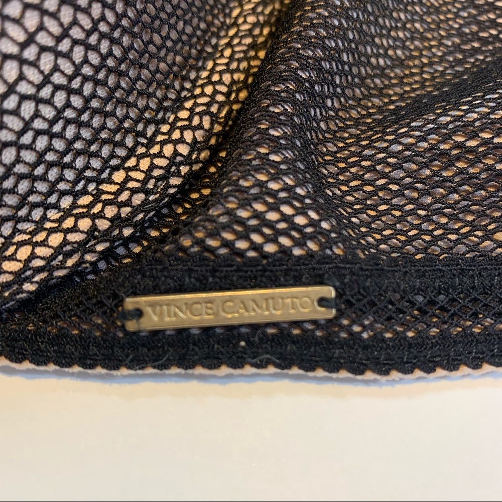 38C Vince Camuto nude and black full figure t-shirt cup bra w comfort straps - Picture 2 of 11